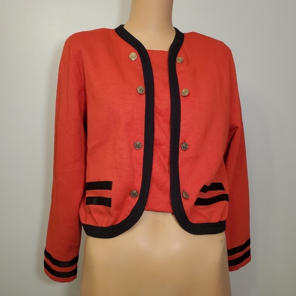 Neiman Marcus Jackets & Blazers - Vintage Neiman-Marcus Red Top